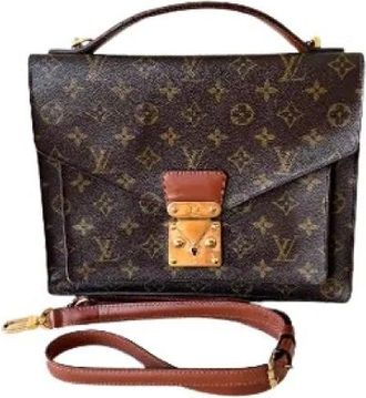 Louis Vuitton Borsa Monceau Pre-owned - - Pre-owned - Donna - Marrone - ONE SIZE