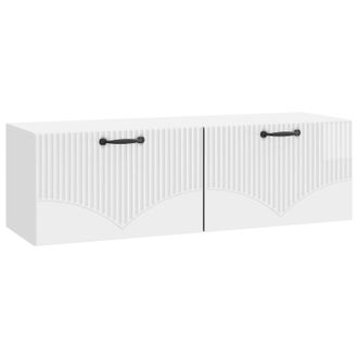 vidaXL Mueble Para Tv De Pared Brillante 98 X 31 X 30 Cm Vidaxl