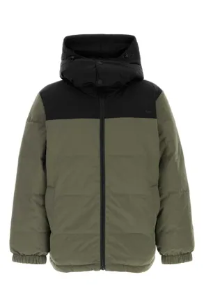 A.P.C. Olive Color Block Jacket
