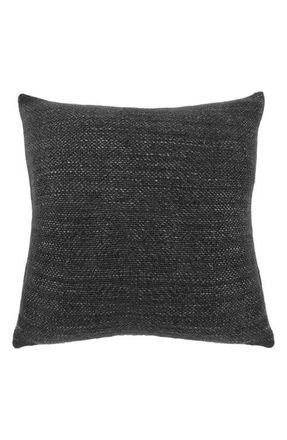 Pom Pom at Home Hendrick Linen & Cotton Accent Pillow in Charcoal at Nordstrom
