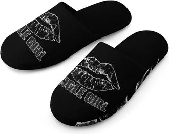 Generic Single Girls Mens House Slippers Slip Indoor Slipper On Shoes Warm Outdoor
