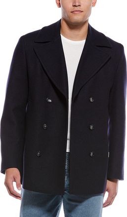 HUGO BOSS Boss Hugo Boss Wool-Blend Peacoat