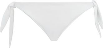 Brunello Cucinelli Techno jersey bikini bottoms with monili in White at Nordstrom, Size 38 It