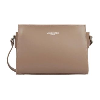 Lancaster Shoulder Bags, female, Beige, Size: ONE SIZE Trotter Bag Smooth