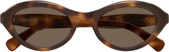 Valentino Sunglasses Vg0008 S 002 Brown/Brown Women