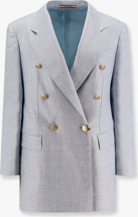 Tagliatore Giacca doppiopetto loreley in misto lino - TAGLIATORE - gender_Woman