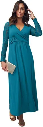 Jessica London Lace Sweetheart Dress in Deep Teal at Nordstrom, Size 20