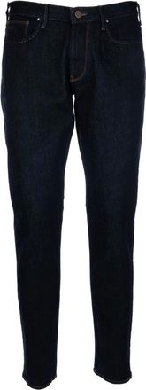 Emporio Armani Heren, Jeans, Blauw, Maat: W38 Denim