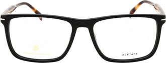 David Beckham DB1124 Rectangular Acetate Eyeglasses - Black