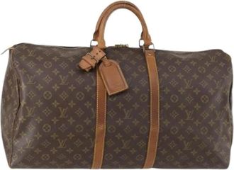 Louis Vuitton Pre-owned Weekend Bags, female, Brown, Size: ONE SIZE Pre-owned Weekend Bag