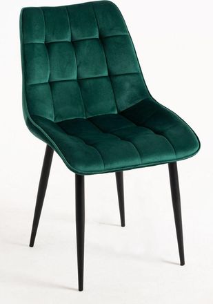 Regalos Miguel Sillas Comedor - Silla Cade Terciopelo - Verde