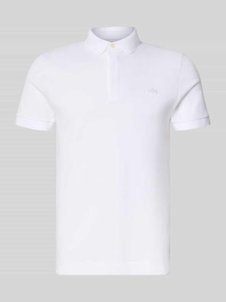 Lacoste Regular Fit Poloshirt aus Baumwoll-Mix in Weiss, Größe XXXL