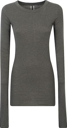 Rick Owens Grey Crewneck T-shirt