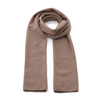 Warm-Me Kasjmier sjaal - Heren - Accessoires - Bruin - Maat: ONE Size Kasjmier