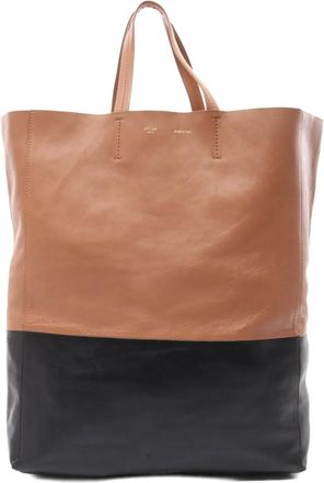 Celine Borsa tote Hippopotamus anni 2000 - Marrone