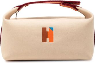 Herm&egrave;s Pre-owned Hermes Small Toile Bride A Brac H Pavillon Case Ladies 3QUVII24ES6HH7G5