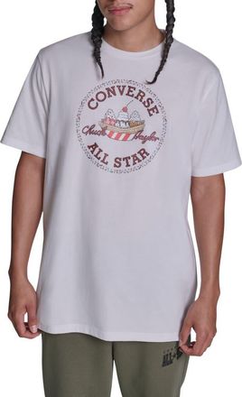 Converse Chuck Taylor Sundae T-Shirt in White 10A at Nordstrom, Size X-Large