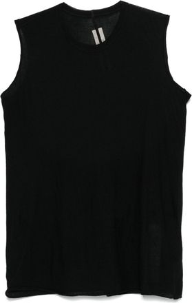 Rick Owens Tanktop van biologisch katoen - Zwart