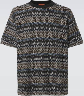 Missoni Zigzag cotton jersey T-shirt