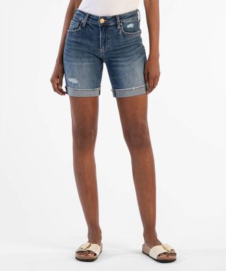 Kut from the Kloth Catherine Boyfriend Short In Edited Wash