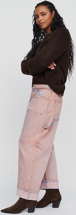 Pilcro Kayden High Rise Carpenter Barrel Leg Jeans