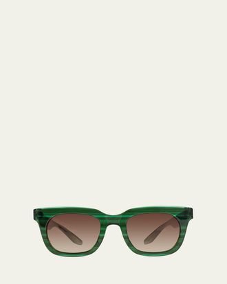 Barton Perreira Samo Acetate Square Sunglasses