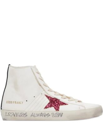 Golden Goose Francy High Lovers Always Win sneakers - White