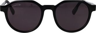 Lacoste L6087S Zonnebril - Heren - Zonnebrillen - Zwart - 52 MM - Accessoires