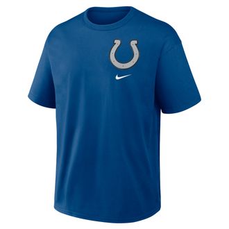 Nike Indianapolis Colts Rivalries Collection Max90 Nike Mens NFL T-Shirt in Grey | 04T64LB98-2JW