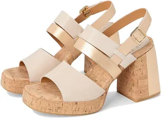 Kork-ease Maxi Womens Sandals Natural Nude/Gold : 10 M, Leather/Rubber