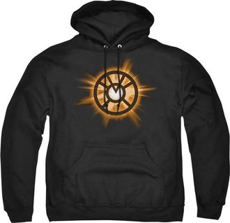 Gildan Green Lantern Orange Glow Adult Pull Over Hoodie / Hooded Sweatshirt