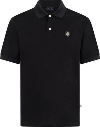 Billionaire Boys Club Polo T-Shirt Basic - Heren - Polos - Zwart - M - Katoen - Tops