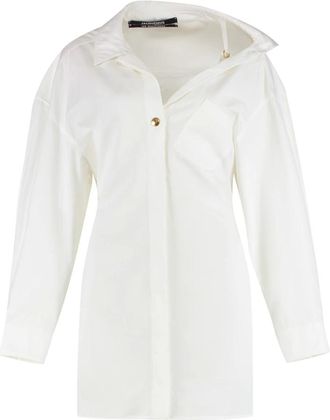 Jacquemus Mujer, Vestidos, Blanco, Talla: S