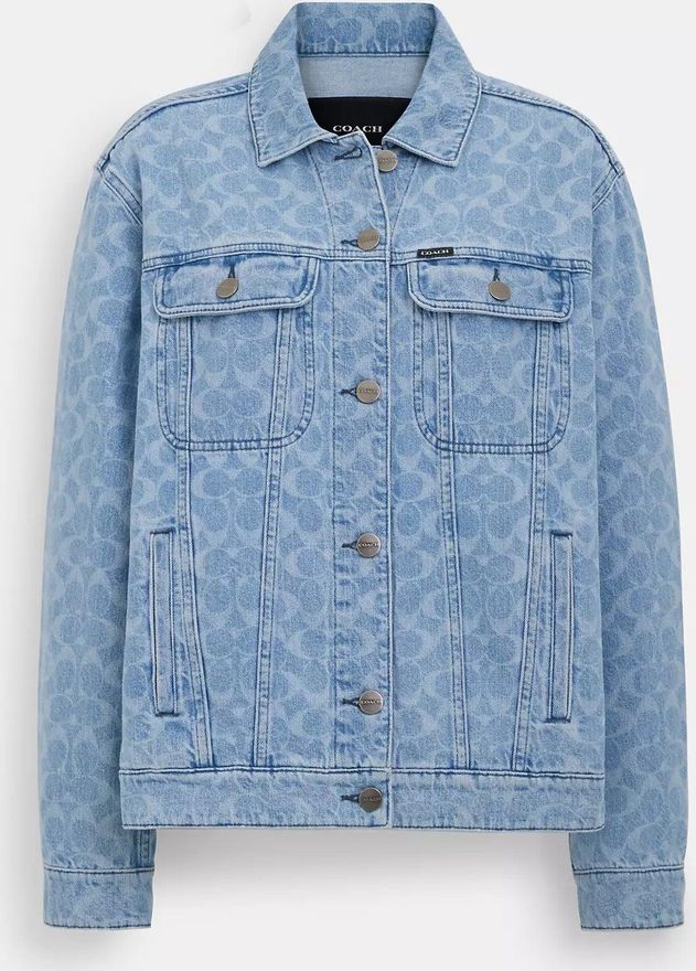 Coach Signature Denim Jacket from $179.40 - on Stylight