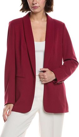 Anne Klein Shall Collar Open Jacket