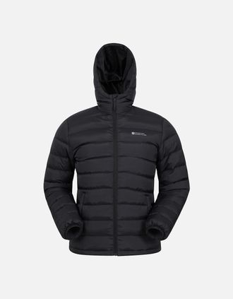 Mountain Warehouse Mens Mountain Warehouse Mens Seasons II Padded Jacket - Black - Size: 46/Regular