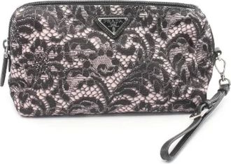 Prada Pre-owned Clutches, female, Multicolor, Size: ONE SIZE Pre-owned Leather handbags