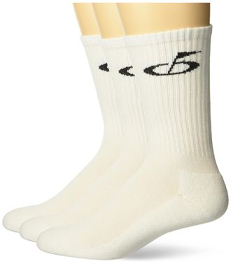 Oakley Mens Golf Flag Sock, White, Medium