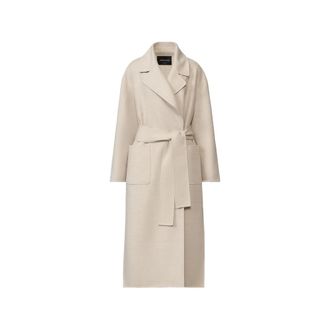 Fabiana Filippi Belted Notch-lapels Coat