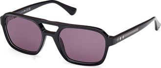 Web Eyewear Web WE0376 05A Mens Sunglasses Black Size 55