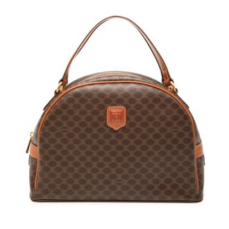 Celine Pre-owned Celine Macadam Coated Canvas Dome Handbag Ladies 8YG0U5QYEKJQZGM7