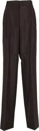 Tom Ford Broeken - Dames - Wijde Broeken - Bruin - XS - Broeken