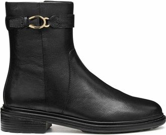 Geox Ademende bottines in leer Walk Pleasure
