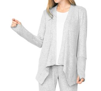Habitat Fleece Cardigan In Iron