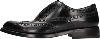 BARRETT Spazzolato Veterschoenen - Heren - Veterschoenen - Zwart - 40 1/2 EU - Leer - Schoenen