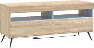 vidaXL Mueble De Tv Led Roble Sonoma Madera De Ingenier&iacute;a Vidaxl