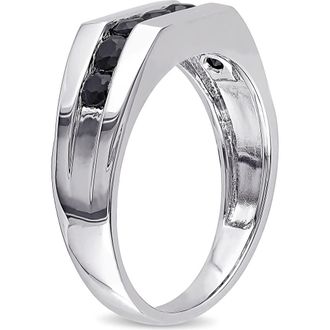 Delmar Sterling Silver Black Sapphire Ring at Nordstrom Rack, Size 11