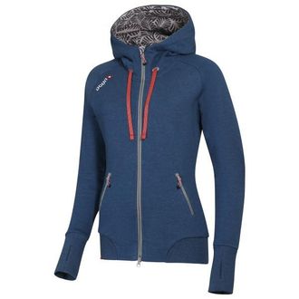 Oc&uacute;n Hoodie Zipper Hoodie f&uuml;r Damen | blau