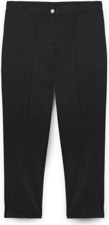 Fiorella Rubino Broeken, Dames, Zwart, 2Xl, Katoen, Katoenen Broek