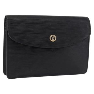 Louis Vuitton Pre-owned Epi Clutch Bag - unisex - Louis Vuitton Vintage - Vintage Clutches - Black - ONE SIZE - Pre-owned